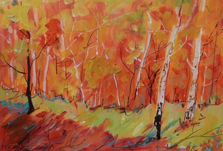 Autumn Ablaze Study