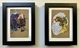 Framed Cards, black frames